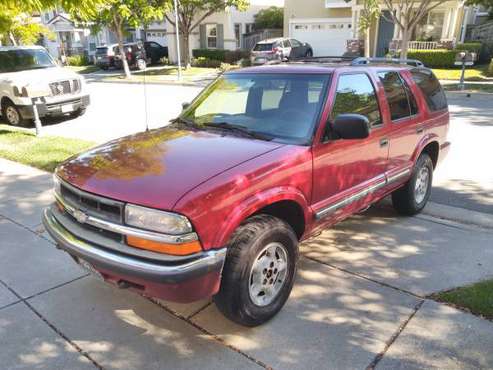 2001 Chevy S10 Blazer 4x4 low miles (165k) super clean for sale in Hercules, CA