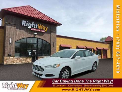2016 Ford Fusion SE - cars & trucks - by dealer - vehicle automotive... for sale in Midlothian, IL