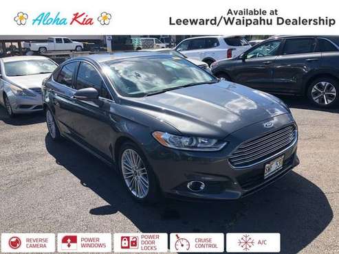 2015 Ford Fusion SE - - by dealer - vehicle automotive for sale in Waipahu, HI
