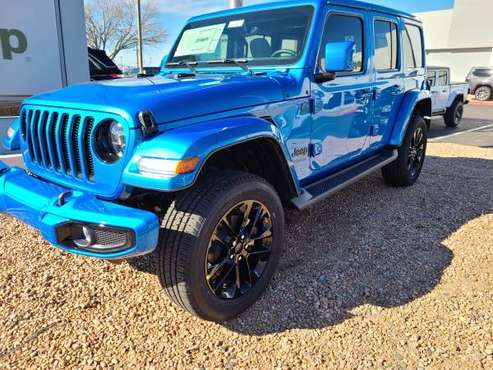 New 2022 Jeep Wrangler UNLIMITED HIGH ALTITUDE 4X4 for sale in Albuquerque, NM