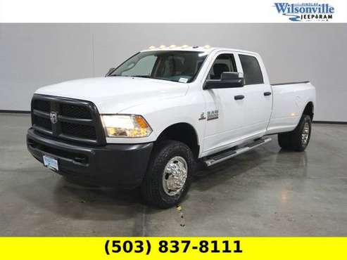 2016 Ram 3500 Diesel 4x4 4WD Truck Dodge Tradesman Crew Cab - cars &... for sale in Wilsonville, OR