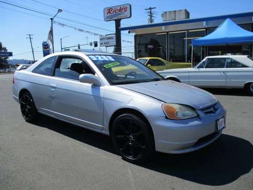 2001 HONDA CIVIC EX COUPE - - by dealer - vehicle for sale in Longview, OR