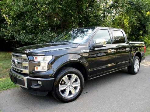 2015 Ford F-150 F150 Crew cab Platinum SuperCrew 5 5-ft Bed Truck for sale in Rock Hill, NC