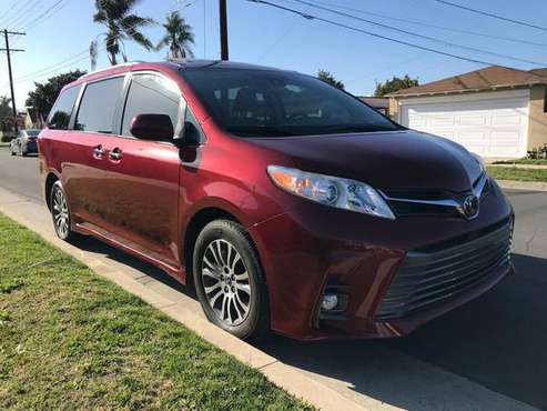 2018 Toyota Sienna XLE Mini Van W/DVD Player - - by for sale in Desert Hot Springs, CA
