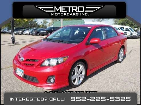 2013 Toyota Corolla S 4dr Sedan 4A - - by dealer for sale in Hopkins, MN