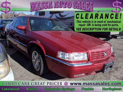 1998 Cadillac Eldorado Touring - - by dealer - vehicle for sale in Lakewood, CO