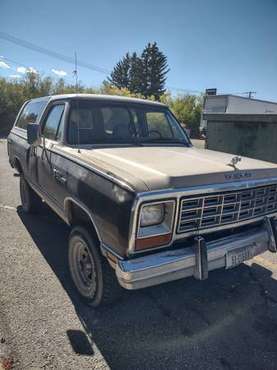 1983 Dodge Ramcharger 4X4 for sale in Butte, MT