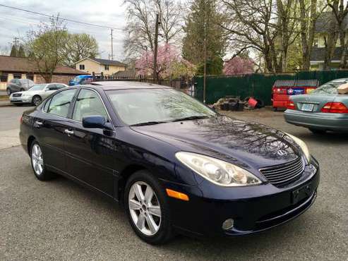 2006 Beautiful Navy Blue Lexus ES 330. Heated Leather Seats. Moonroof. for sale in Portland, OR