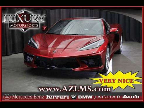16035 - 2022 Chevrolet Corvette Stingray 2LT CARFAX 1-Owner Under for sale in Phoenix, AZ