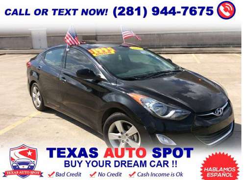 2013 Hyundai Elantra for sale in Houston, TX