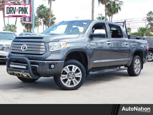 2014 Toyota Tundra 4WD Truck Platinum 4x4 4WD Four Wheel SKU:EX373006 for sale in Brownsville, TX