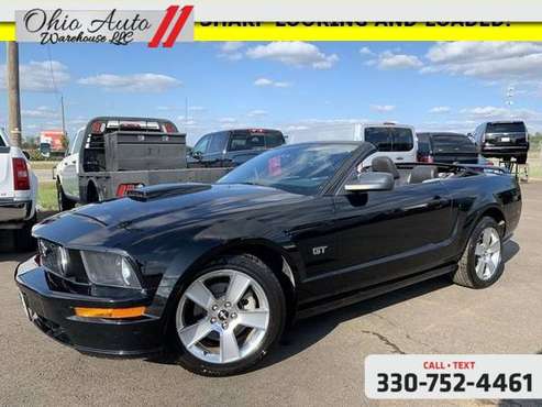 2007 Ford Mustang V8 Convertible Clean Carfax We Finance for sale in Canton, OH