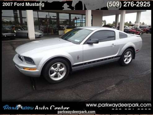 2007 Ford Mustang V6 Deluxe Coupe - - by dealer for sale in Deer Park, WA