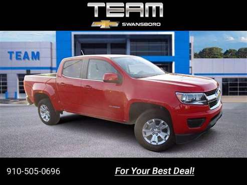 2020 Chevy Chevrolet Colorado LT pickup Red - - by for sale in Swansboro, NC