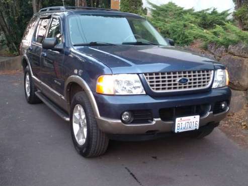 2004 Ford Explorer Eddie Bauer 4x4 4 6l 170K 3rd Row Seating - cars for sale in Portland, OR