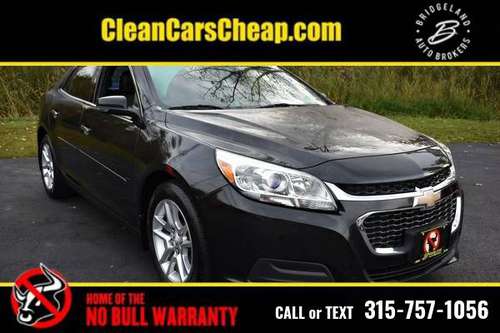 2014 Chevrolet, Chevy Malibu jet black for sale in Watertown, NY