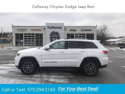 2017 Jeep Grand Cherokee Limited suv Bright White Clearcoat for sale in Fulton, MO