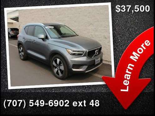2019 Volvo XC40 Momentum - cars & trucks - by dealer - vehicle... for sale in Santa Rosa, CA