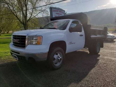 2008 GMC Sierra 3500HD Cab/Chassis Dump - - by dealer for sale in Moravia, NY