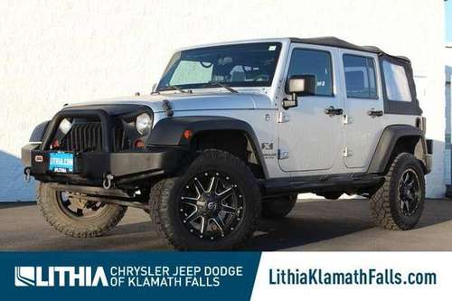 2008 Jeep Wrangler 4x4 4WD 4dr Unlimited X SUV - cars & trucks - by... for sale in Klamath Falls, OR
