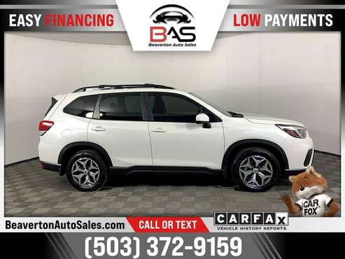 2019 Subaru Forester Premium FOR ONLY 314/mo! - - by for sale in Beaverton, OR