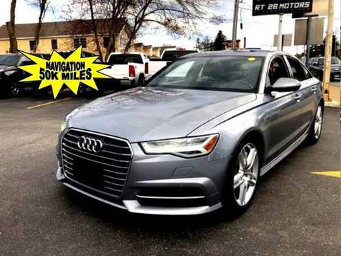 2016 AUDI A6 3.0T PREMIUM PLUS W/NAV Financing Available For All! for sale in North reading , MA