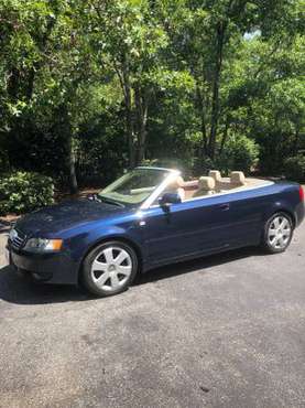 *RECENTLY REDUCED* Audi A4 Quattro Cabriolet Convertible 3.0L AWD for sale in Wilmington, NC