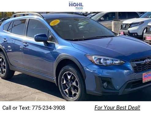 2019 Subaru Crosstrek Premium hatchback Quartz Blue Pearl - cars &... for sale in Carson City, NV