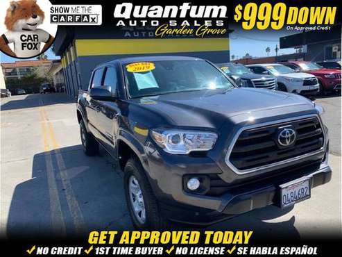 2019 Toyota Tacoma Double Cab SR5 Pickup 4D 5 ft for sale in Garden Grove, CA