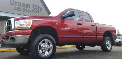 2006 Dodge Ram 2500 Quad Cab Diesel 4x4 4WD SLT Pickup 4D 6 1/4 ft ONE for sale in Portland, OR