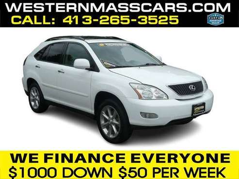 2009 Lexus RX 350 FWD 4dr Pearl White - - by for sale in Springfield, MA