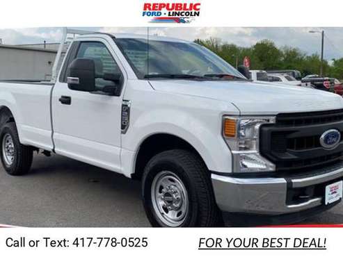2020 Ford Super Duty F250 SRW XL pickup White - - by for sale in Republic, MO