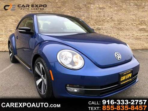 2013 Volkswagen Beetle Coupe 2dr DSG 2 0T Turbo w/Sun/Sound PZEV for sale in Sacramento , CA