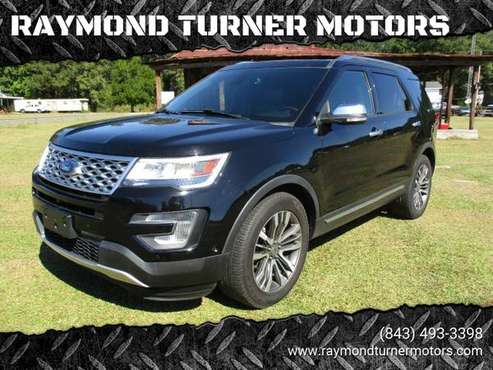 2017 Ford Explorer Platinum AWD - 105424 Miles - - by for sale in Pamplico, SC