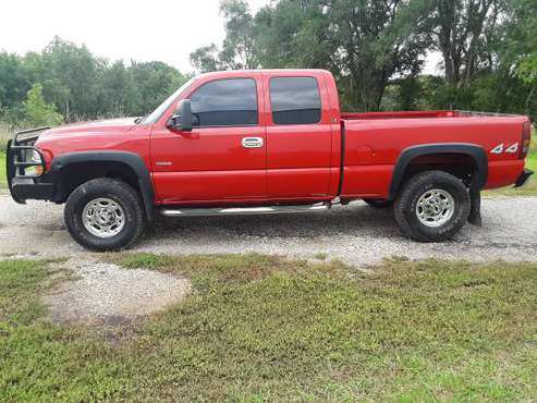 2001 chevy 2500 4×4 duramax for sale in Homer, IA