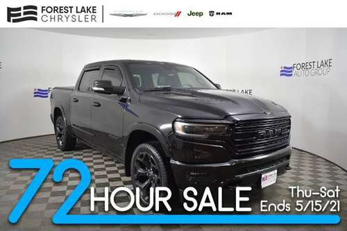 2020 Ram 1500 4x4 4WD Truck Dodge Limited Crew Cab for sale in Forest Lake, MN