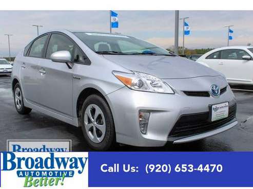 2012 Toyota Prius hatchback One - Toyota Classic Silver Metallic for sale in Green Bay, WI