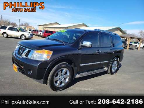 2012 Nissan Armada 4WD 4dr Platinum - - by dealer for sale in Payette, ID