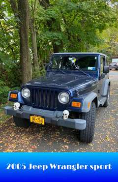 2005 Jeep Wrangler Sport - cars & trucks - by owner - vehicle... for sale in Highland, NY