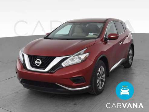2015 Nissan Murano S Sport Utility 4D suv Red - FINANCE ONLINE -... for sale in Providence, RI
