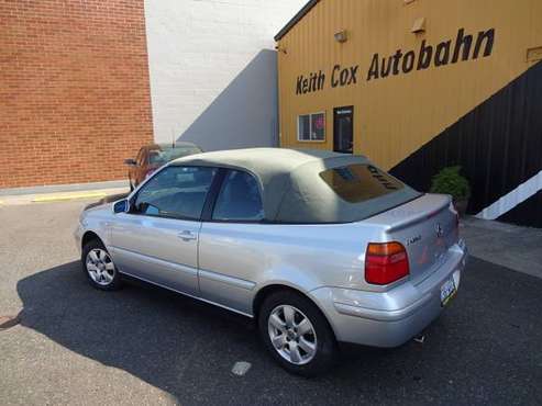 2002 VW Cabrio GLS - - by dealer - vehicle automotive for sale in Bellingham, WA