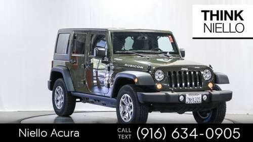 2015 Jeep Wrangler Unlimited for sale in Roseville, CA