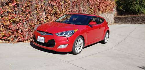 2012 Hyundai Veloster Red 3DR - cars & trucks - by owner - vehicle... for sale in Santa Cruz, CA