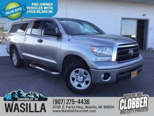 2013 Toyota Tundra Double Cab 4.6L V8 6-Spd AT for sale in Wasilla, AK