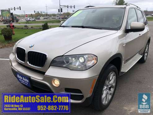 2013 BMW X5 35i AWD 300hp 3.0 6cyl 7 passenger 3rd r financing options for sale in Minneapolis, MN