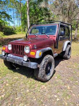 2004 Jeep Wrangler 118k miles for sale in Middleburg, FL