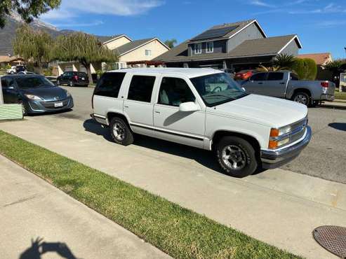 1999 Chevy Tahoe - cars & trucks - by owner - vehicle automotive sale for sale in Rancho Cucamonga, CA