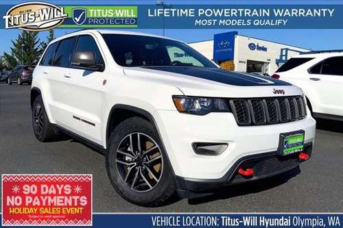 2019 Jeep Grand Cherokee 4x4 4WD Trailhawk SUV - cars & trucks - by... for sale in Olympia, WA