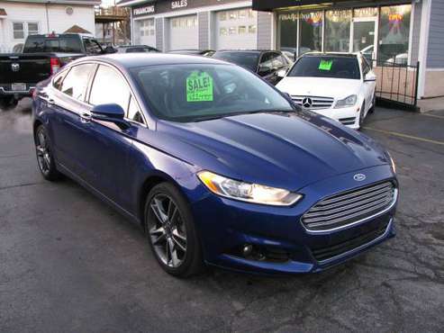 2016 Ford Fusion Titanium 2.0l - cars & trucks - by dealer - vehicle... for sale in milwaukee, WI