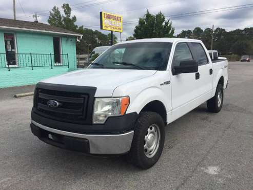 HURRY! 2014 FORD F150 SUPERDUTY SUPERCREW CAB 4 DOOR 4X4 TRUCK for sale in Wilmington, NC